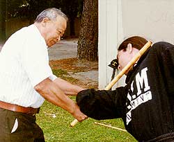 Sam Tendencia, master of arnis and hilot